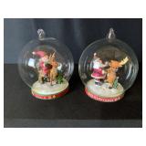 Christmas Snow Globe Ornaments