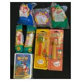 PEZ Dispensers & McDonaldï¿½s Toys-NOS