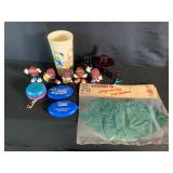 California Raisin Figures, Disney Cup Yo-Yo