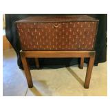 Table with Wicker Basket as Top