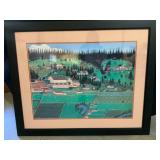 Carnation Milk Farms Framed picture 36 x 30 inches
