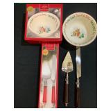 Lenox Bowl & Dessert Serving Set-With Boxes