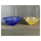 Hazel-Atlas Blue Bowl & Federal Yellow Bowl
