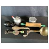 Ice Cream Scoop, Mini Mixer & Rolling Pin