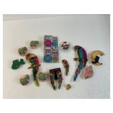 Lot of Pins Pair of Earrings & More 20 pcs