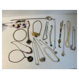 Lot of 20 Necklaces & Necklace Extenders