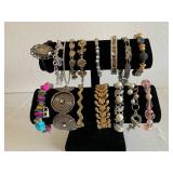 Lot of 16 Vintage Bracelets & Bangles