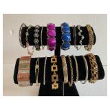 Lot of 18 Bracelets