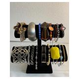 Lot of 18 Vintage Bracelets