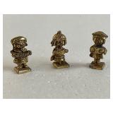 Three Royal Pewter Figurines