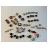 Large Lot of 61 Button Covers