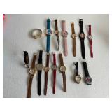 Lot of 15 Character Watches Mickey M & M