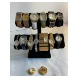15 Vintage Watches Multiple Brands - Untested
