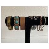 Copper Bracelets Spoon Bracelet 6 piece Mixed Lot