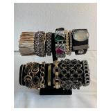 Lot of 15 Vintage Bracelets