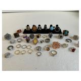 Lot of 39 Pcs Rings