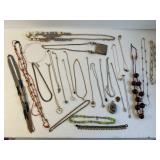 Lot of 28 Necklaces / Pendants & More