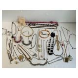 Necklaces Earrings & More Large Lot 35+ pcs