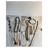 Large Lot of 20+ Vintage Necklaces
