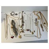 Lot of 28 pcs Necklaces Earrings & More