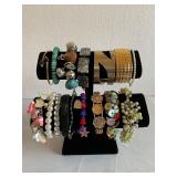 Lot of 16 Vintage Bracelets / Bangles