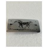 Chambers Belt Company Horse Belt Buckle