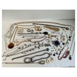 Necklaces / Earrings & More Large Lot 40+ pcs