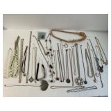 Large Lot of Necklaces 31 pcs