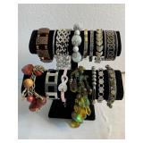 Lot of 15 Vintage Bracelets