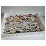 Large Lot of Earrings 70+ pairs