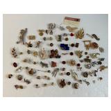 Large Lot of Pins / Lapel Pins 80+ pcs