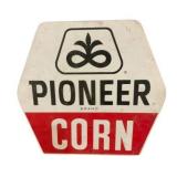 Pioneer Corn Masonite Sign