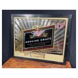 Miller Genuine Draft Beer Mirror