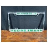 Happiness is Being Irish License Plate Cover