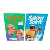 Salem & Newport Cigarette Metal Signs