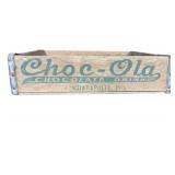 Choc-Ola Chocolate Drink Wooden Crate