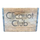 Clicquot Club Wooden Crate