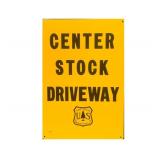 US Forest Service Center Stock Driveway Sign NOS