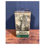 Superlative Cream Separator Oil One Gallon Can