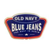 Old Navy Blue Jean Sign