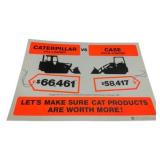 Caterpillar Advertising Poster