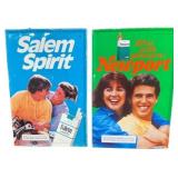 Salem & Newport Cigarette Metal Signs