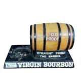 Virgin Bourbon Display