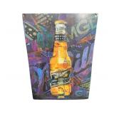 Miller Bottle Genuine Draft Metal Sign
