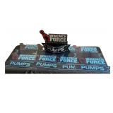 Lot of 13 Wrench Force Pump Metal Signs