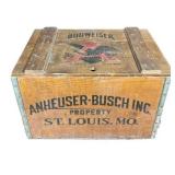 Budweiser Wooden Crate