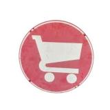 Cart Double Sided Metal Sign