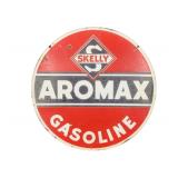 Skelly Aromax Gasoline Porcelain DS Sign
