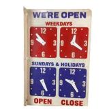 Open/Close Double Sided Flange