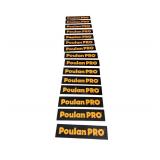 Lot of 15 Poulan Pro Double Sided Signs